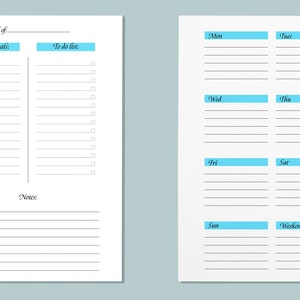 Printable Habit Tracker 5.5" X 8.5" - Etsy