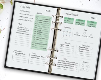 Printable Habit Tracker 5.5 X 8.5 - Etsy