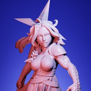 Cynes, Goliath Warrior | 32 mm or 75 mm Resin Miniature | Twin Goddess Miniatures