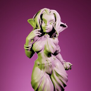 Aitken, Goblin Priestess | 75 mm Resin Miniature | Ronin Arts Workshop