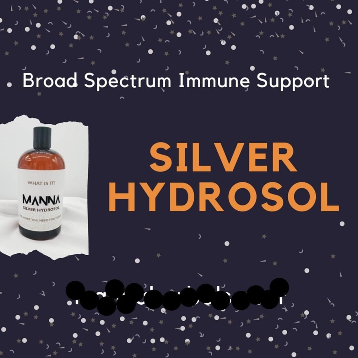 16oz Silver Hydrosol Colloidal Silver Nano Silver Silver Etsy