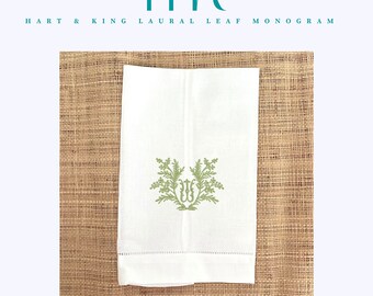 Custom Embroidered Tea Towel