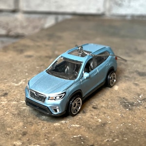 Subaru Forester Matchbox Die Cast Car Hanging Ornament