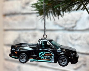 Ornement suspendu pour voiture Ford F-150 SVT Lightning Hot Wheels moulé sous pression