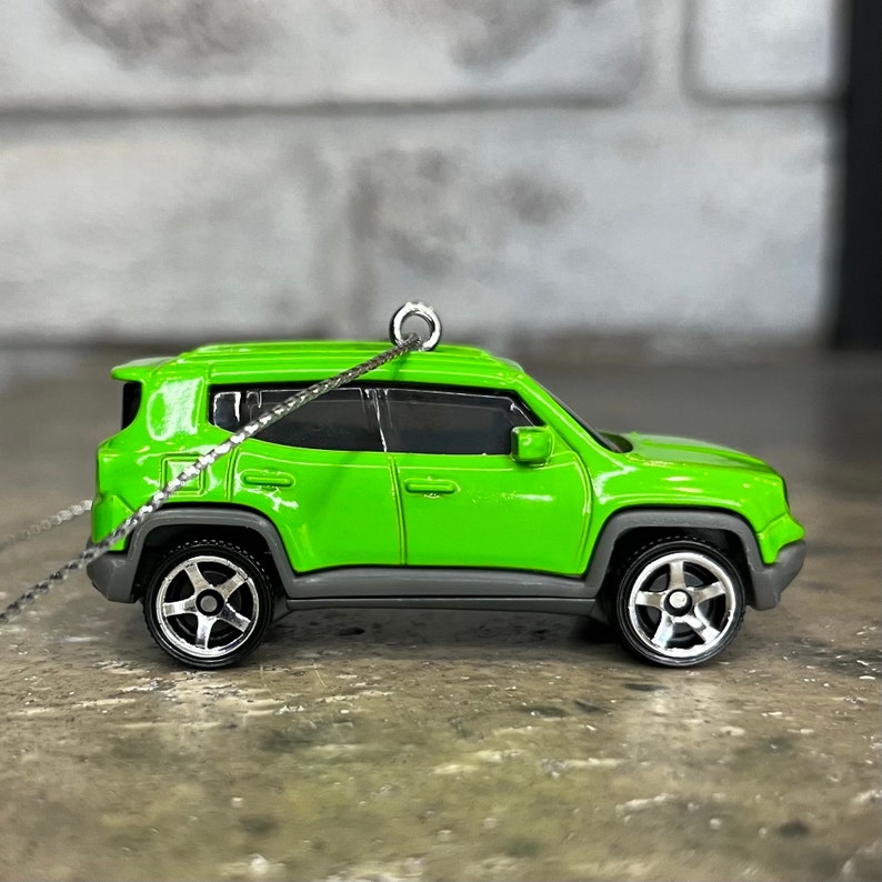 Jeep Renegade Matchbox Die Cast Car Hanging Ornament Etsy