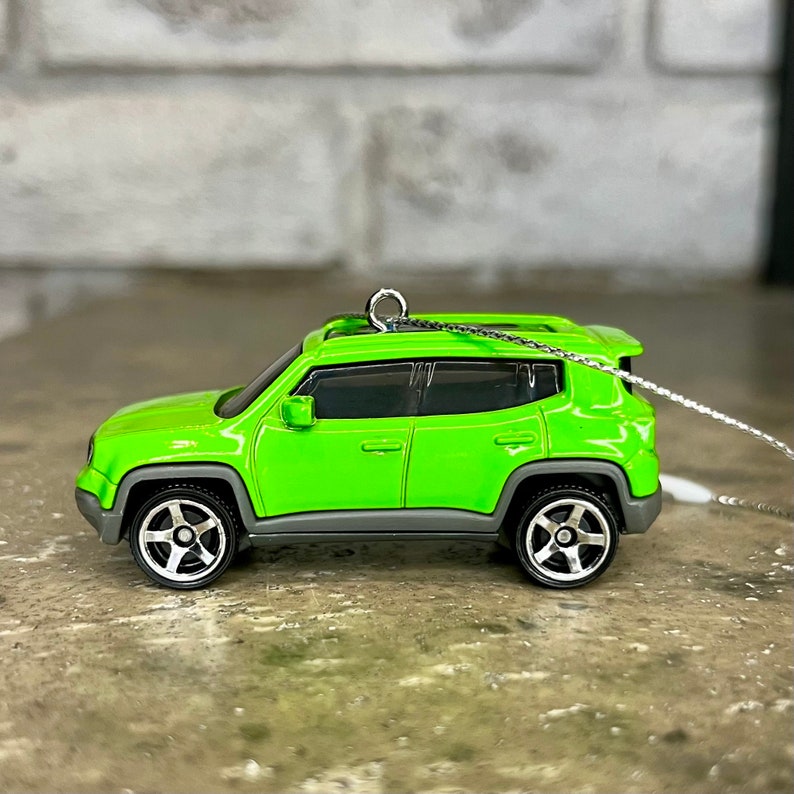 Jeep Renegade Matchbox Die Cast Car Hanging Ornament Etsy