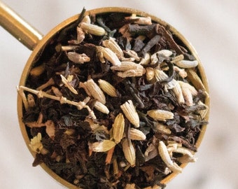 Lavender Earl Grey | Artisanal Leaf Tea Blend | Premium | Hand-blended | Bergamot-Infused | Eco-Considerate | Earthy