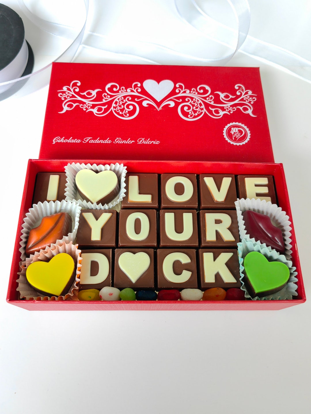 Valentine Chocolate Gift Box for Him, Funny Boyfriend Gift for Men
