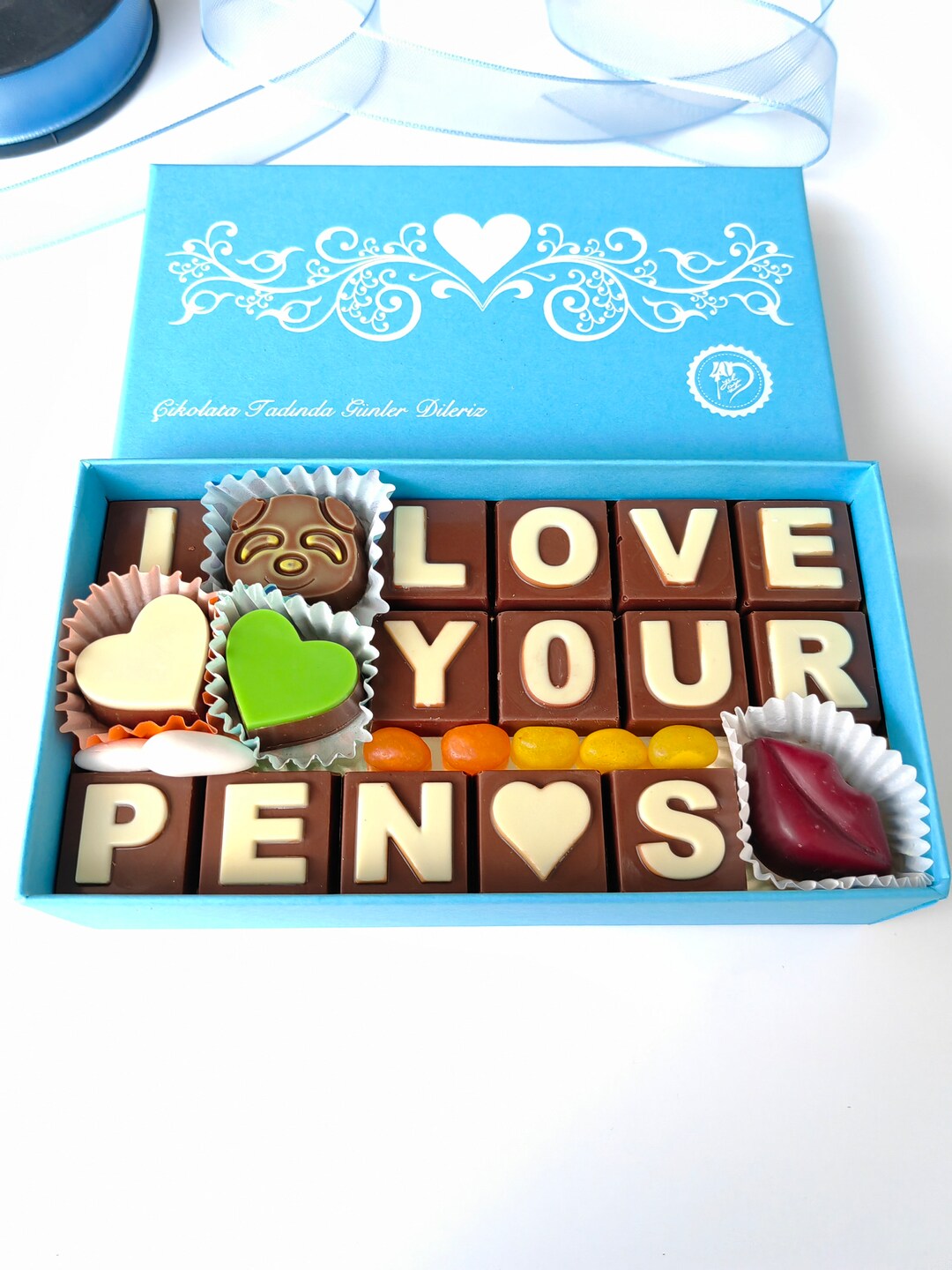 Adult Fun Chocolate, Valentine Chocolate Gift Box, Relationship Gift