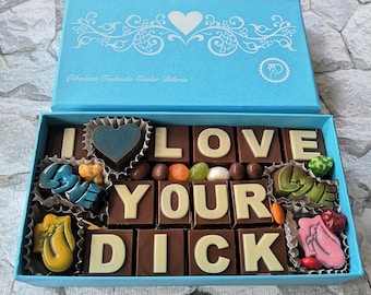 Naughty Gifts for Him Husband, Funny Boyfriend Gift for Men, Sexy Gift for Him chocolate, Valentines Gift for Him, Husband Valentine Gift