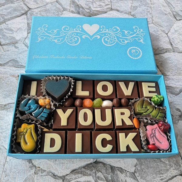 Naughty Gifts for Him Husband, Funny Boyfriend Gift for Men, Sexy Gift for Him chocolate, Valentines Gift for Him, Husband Valentine Gift