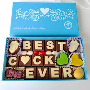 Meilleure boîte-cadeau de chocolats, boîte de chocolats d'anniversaire, cadeau drôle de petit ami pour homme, cadeau spécial Saint-Valentin pour mari, chocolat d'anniversaire