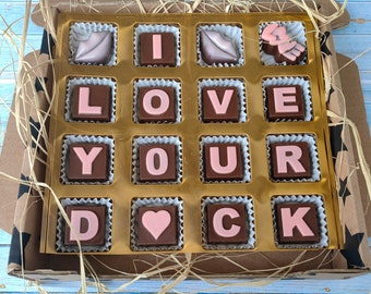 Grappige cadeaus voor man, Valentijnscadeau voor hem, jubileumchocoladedoos, verjaardagschocolade, gepersonaliseerde chocolade, Valentijn leuke Choco