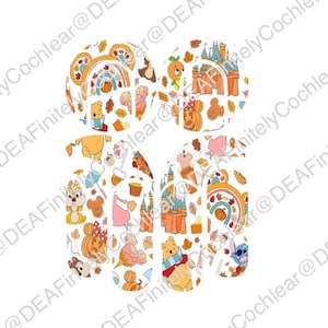 Cochlear implant skins | cochlear implant stickers