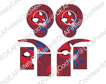 Huiden voor cochleaire implantaten | stickers cochleair implantaat