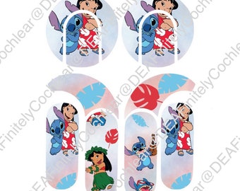 Cochlear implant skins | cochlear implant stickers