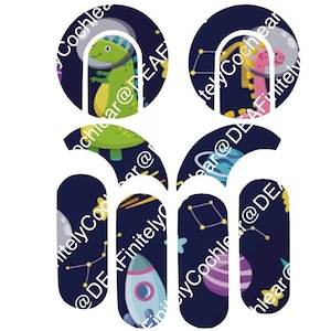 Cochlear implant skins