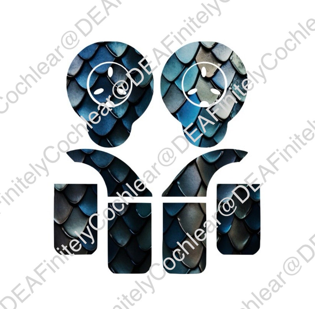 Cochlear Implant Skins Cochlear Implant Stickers - Etsy Australia