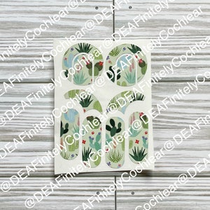 Cochlear implant skins Cochlear implant stickers