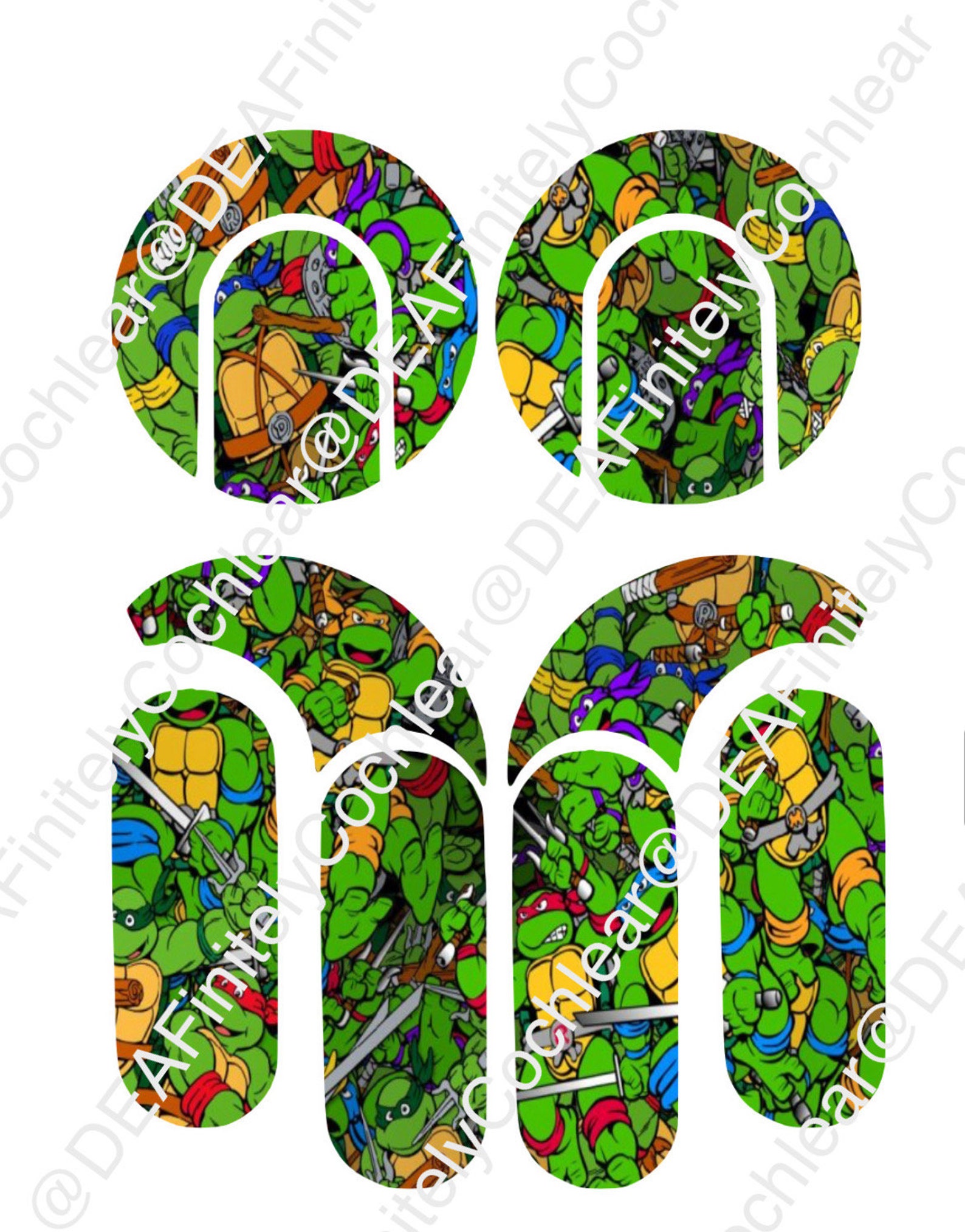 Cochlear Implant Skins | Cochlear Implant Stickers | Characters for ...