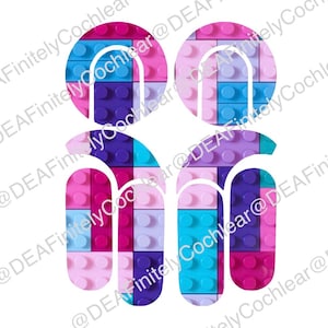 Cochlear implant skins | cochlear implant stickers
