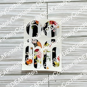 Cochlear implant skins Cochlear implant stickers