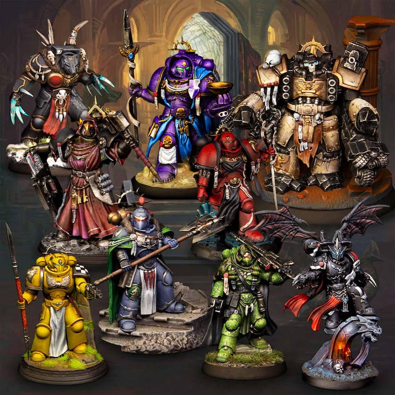 Warhammer40k Chapter Masters Miniatures - Etsy