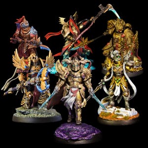 The Golden Guardians Bundle ( 6 Models)