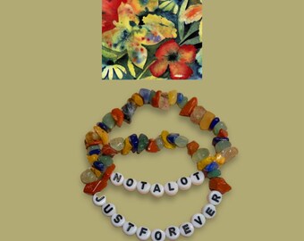 Adrianne Lenker bracelets - ‘not a lot, just forever’