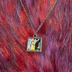 Lana del ray album cover necklace &lt;3
