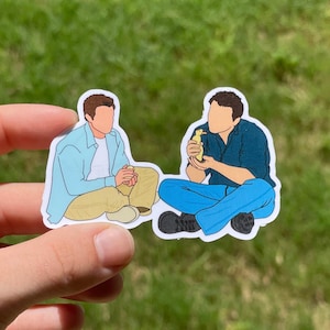 Joey, Chandler, the Duck, and the Chick Sticker - Friends Variety Stickers