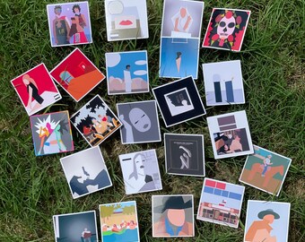 Customized Geometric Album Sticker
