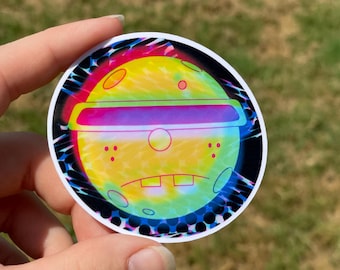 Glitchy Goofy Goober Sticker