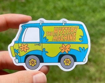 Mystery Machine Sticker - Variety Options
