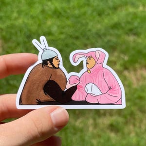 Ross & Chandler Sticker or Button