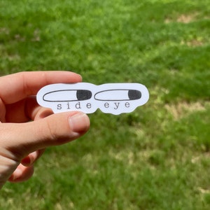 Side Eye Sticker or Button