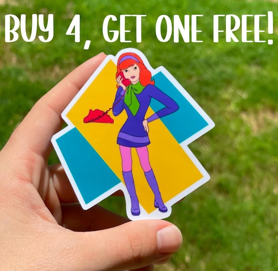 Daphne Sticker or Button - Etsy