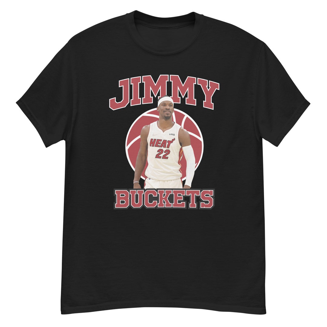 Jimmy BUCKETS, Jimmy Butler, Miami Heat Basketball Tee Etsy