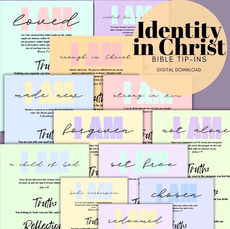 ENTIRE SHOP bundle Bible Tip-Ins | Bible Study | Scripture Study (Digital Download) Bible Reference Sheets