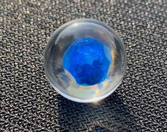 Sapphire in epoxy sphere, Blue LED