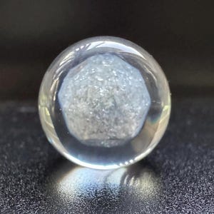 18 mmエポキシ球のダイヤモンド、白色LED *説明を読む*