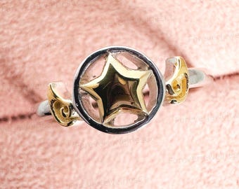 Cardcaptor Sakura Sterling Silver Star Ring: Cosplay Jewelry