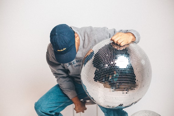 24 Inch Disco Ball Mirror Ball Large Disco Ball Funky 70s Party