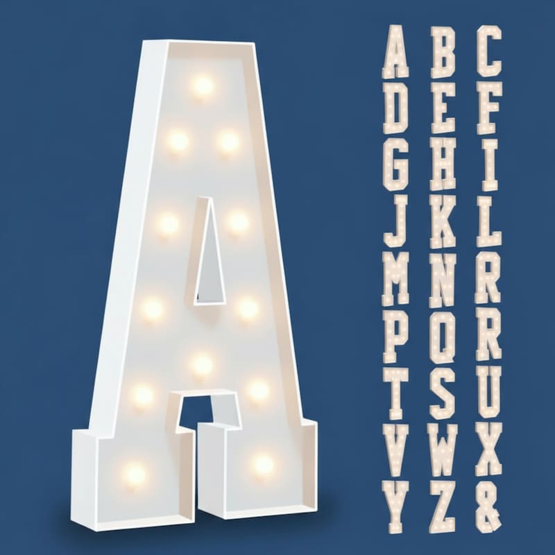 Light Up Lettering Light up Letters - Etsy