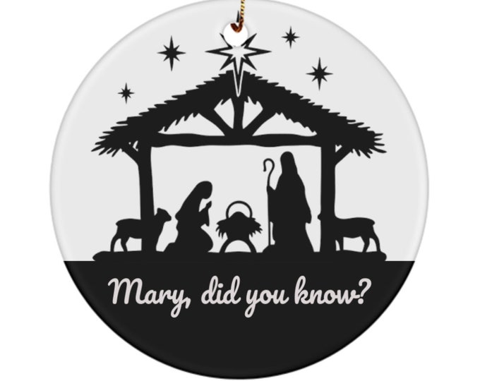 Mary Did You Know - Etsy