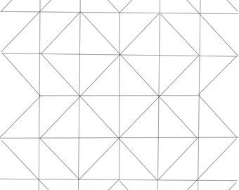 Colorful Triangles Barn Quilt Pattern: DIY Yard Art