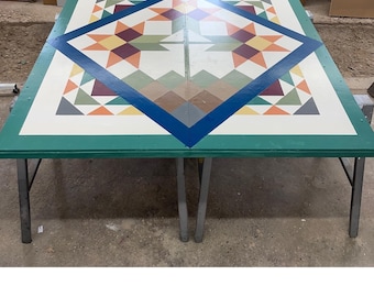 Flower Pot Barn Quilt Pattern: DIY Project (PDF Pattern)