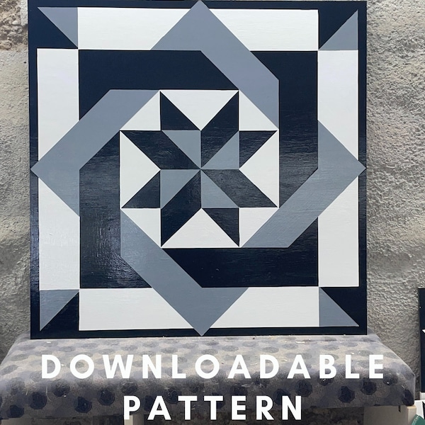 Labyrinth Quilt Pattern - Etsy