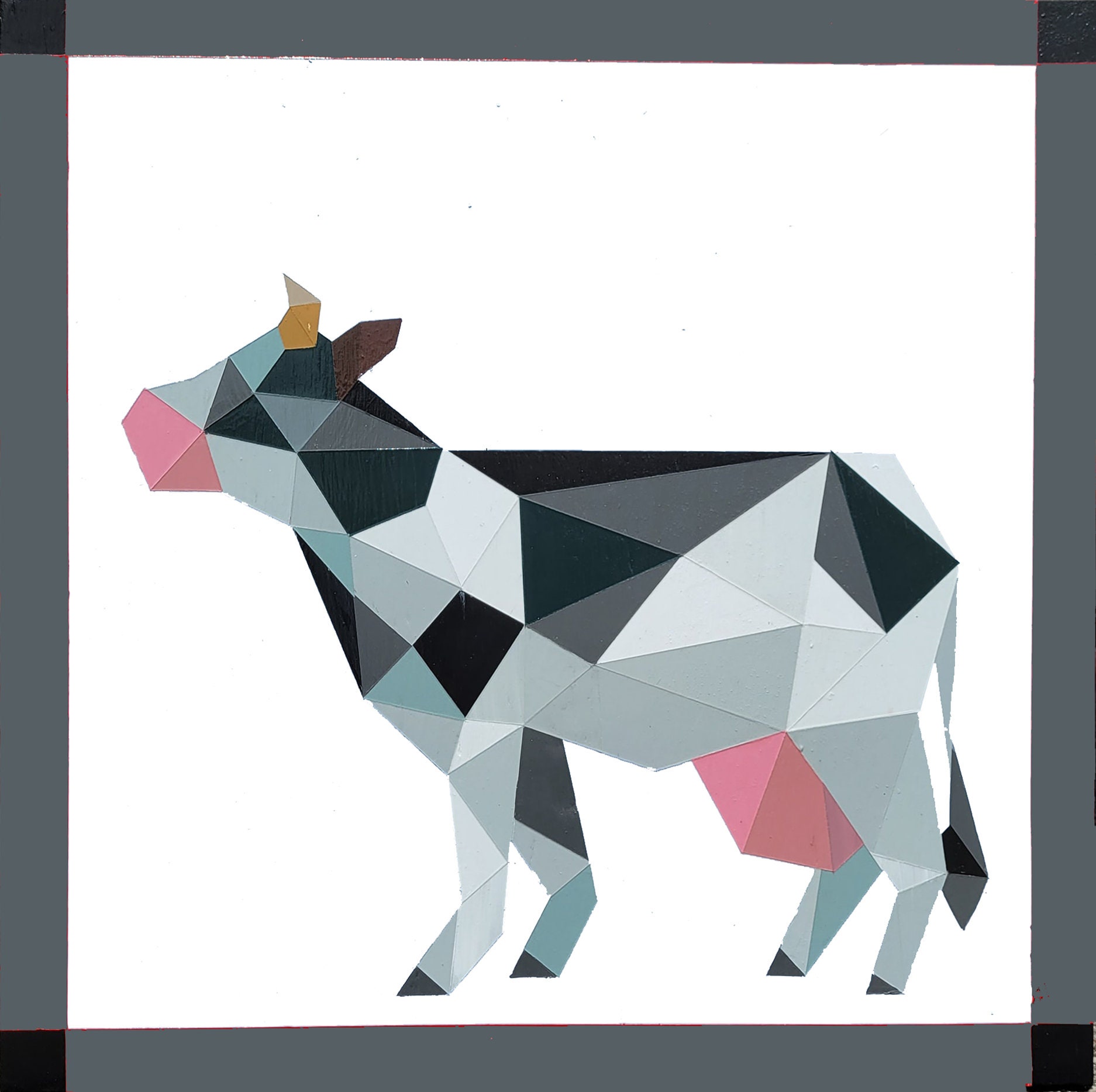 Cow Barn Quilt Pattern DIY Barn Quilt Barn Quilt Pattern Etsy