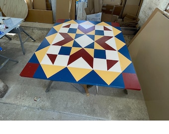 DIY Barn Quilt Pattern: Step-by-Step Instructions (PDF Pattern)